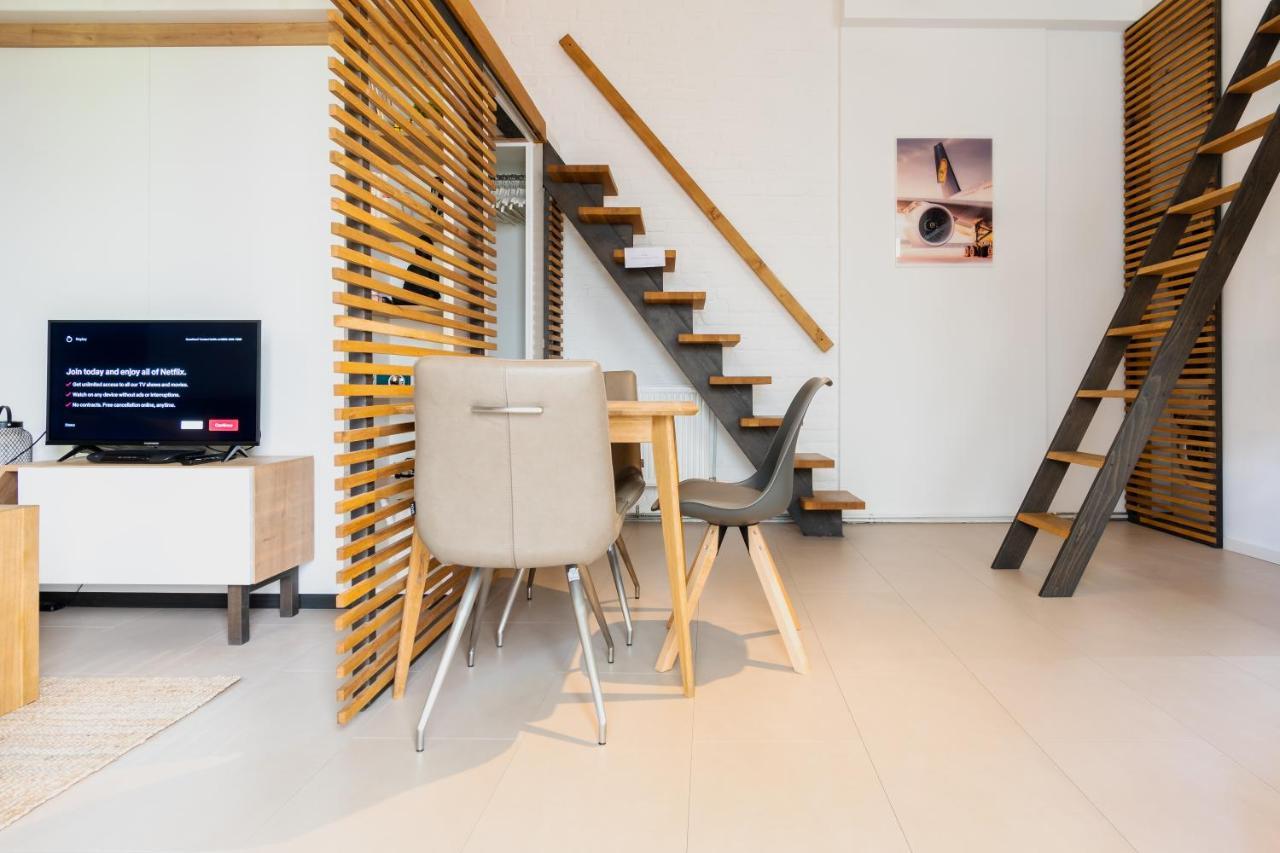Homebydoni - Kueche I Terrasse I 500 Mbits Wifi I Design Loft Nahe Rmcc & Staatstheater 威斯巴登 外观 照片